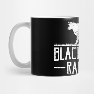 Black Angus Cow Rancher Funny Beef Cattle Meat Farmer Gift Mug